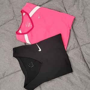 Nike Dri-Fit Workout Shirt Set